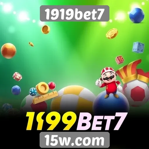 Diversidade de jogos disponíveis no 1919bet7