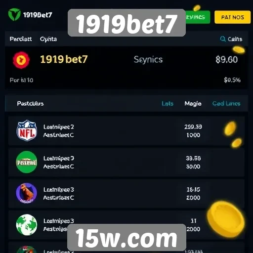 Opções de pagamento disponíveis no 1919bet7