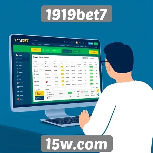 Experiência do usuário na interface do 1919bet7
